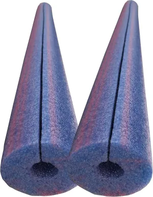 Clamp On Foam Jumbo 60" Noodles for Padding or Bumpers-Cargo Racks 2 Pack (Multi)