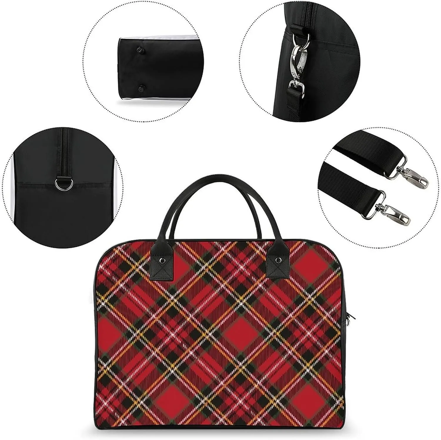 Clan MacArthur Arthur Fashionable Large Capacity Travel Handbag Unisex