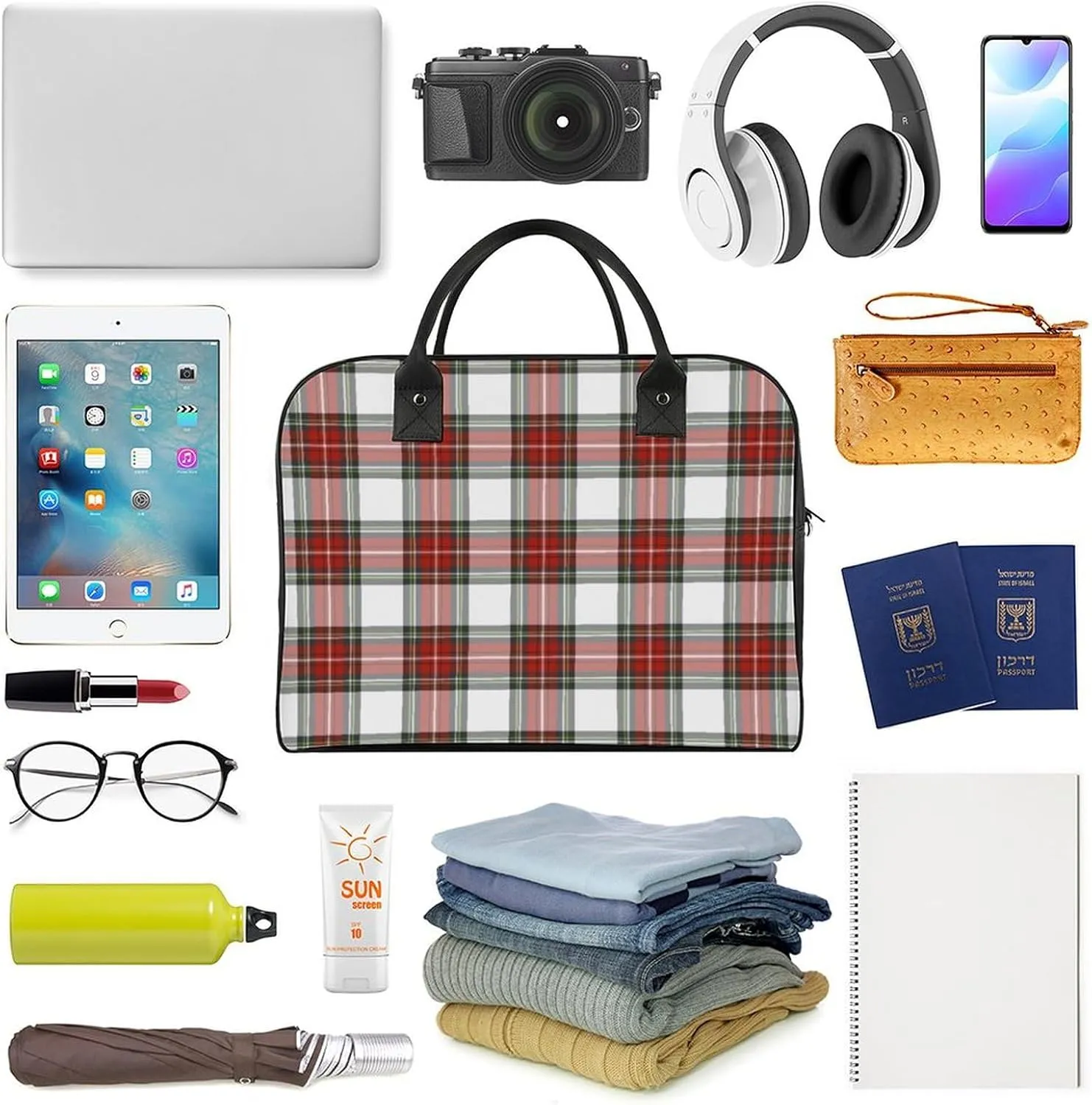 Clan MacArthur Arthur Fashionable Large Capacity Travel Handbag Unisex