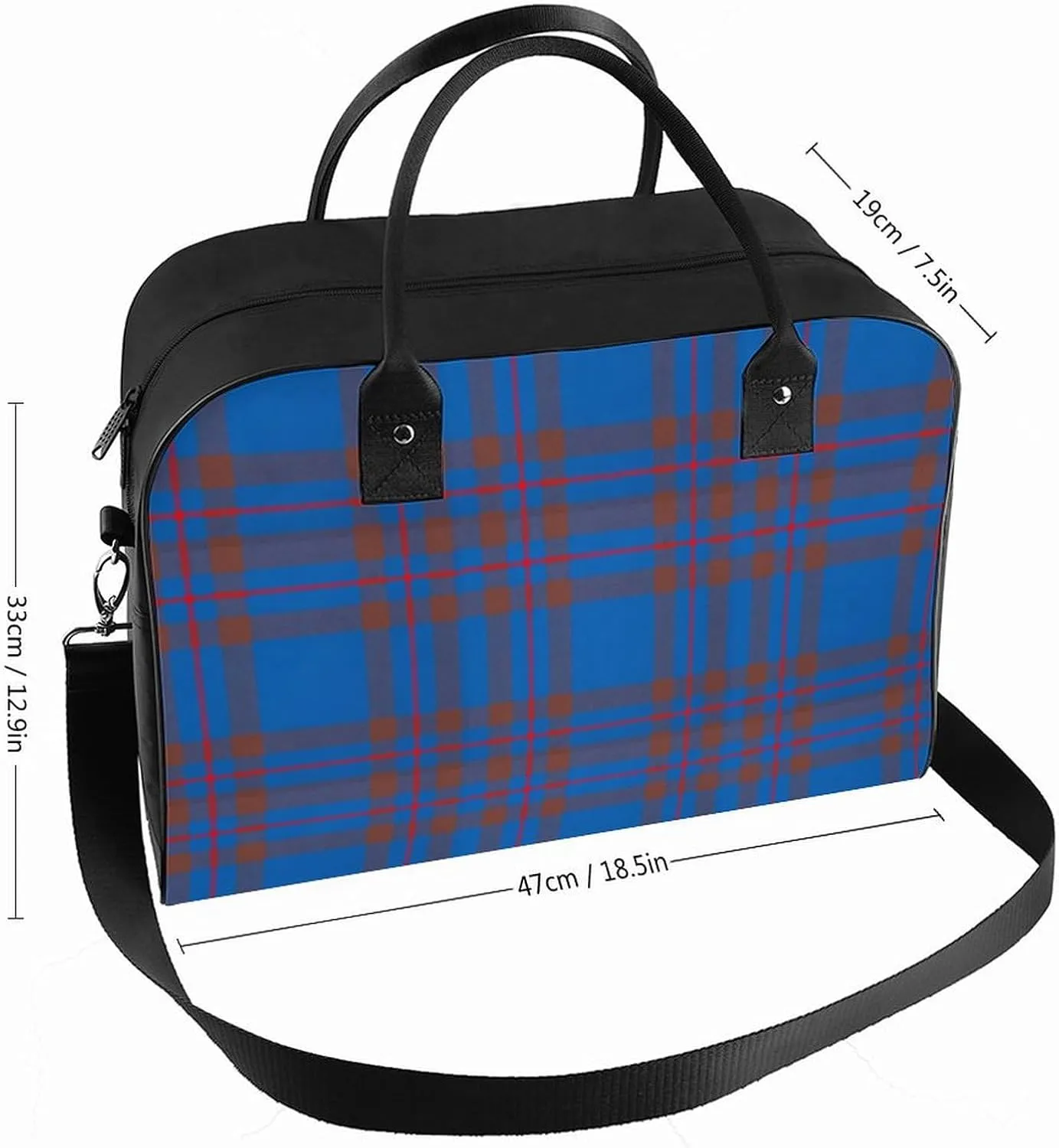 Clan MacArthur Arthur Fashionable Large Capacity Travel Handbag Unisex