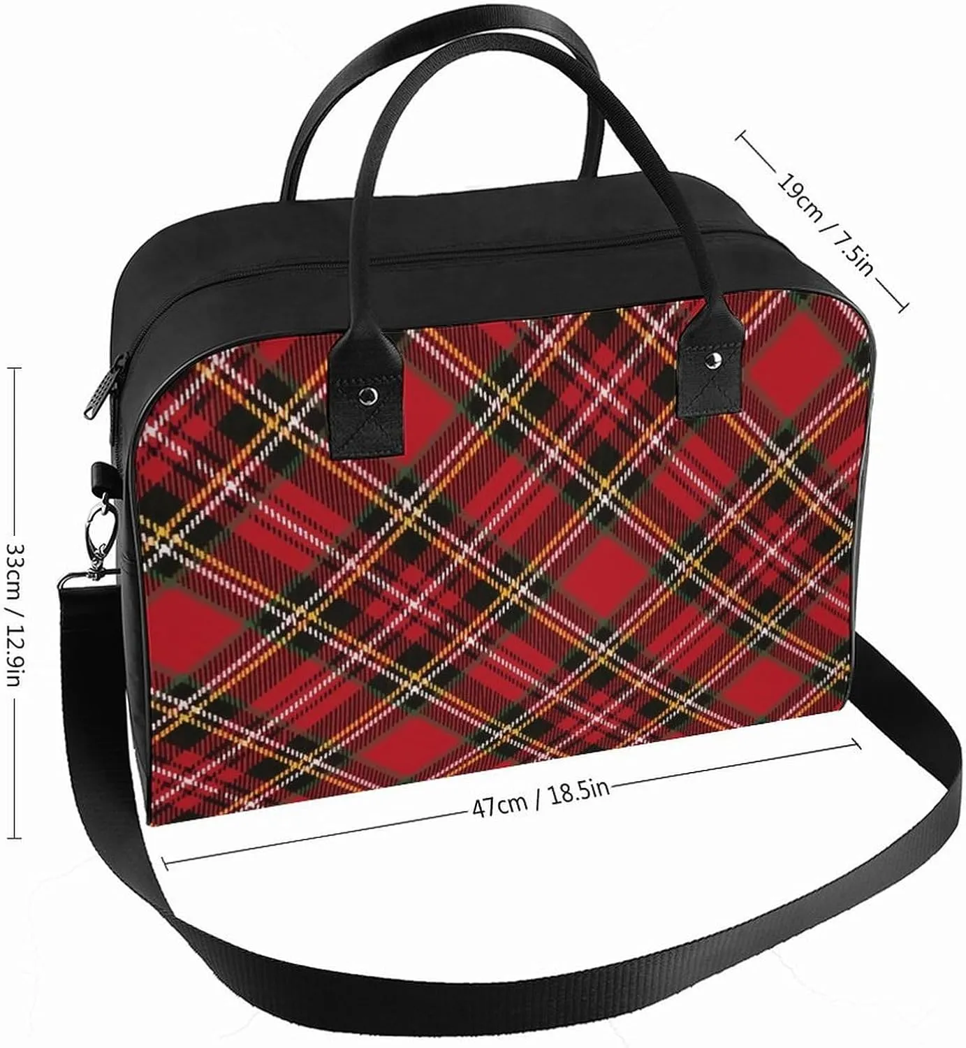 Clan MacArthur Arthur Fashionable Large Capacity Travel Handbag Unisex
