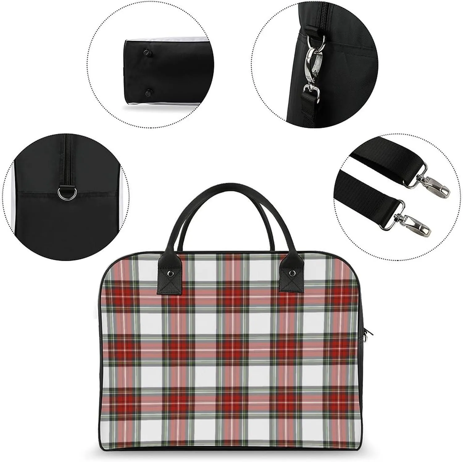 Clan MacArthur Arthur Fashionable Large Capacity Travel Handbag Unisex