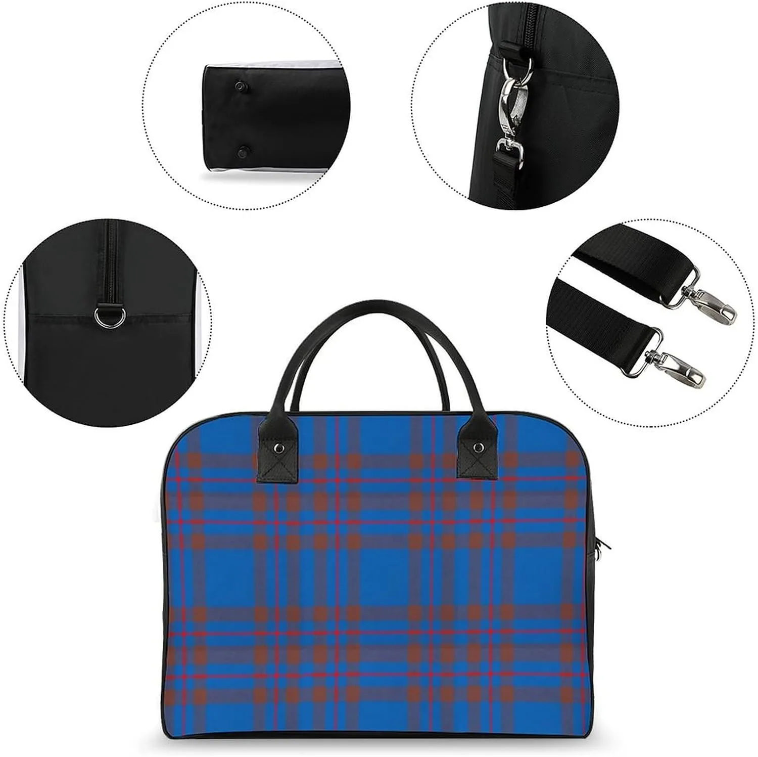 Clan MacArthur Arthur Fashionable Large Capacity Travel Handbag Unisex