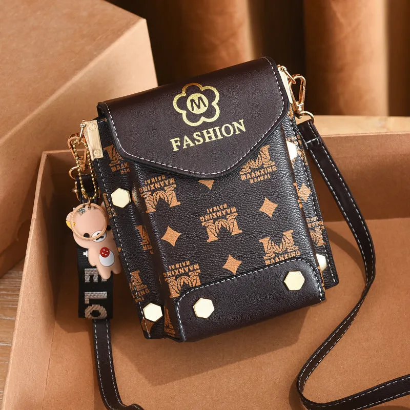 Classic Women's Fashion Mini Vertical Simple Phone Bags