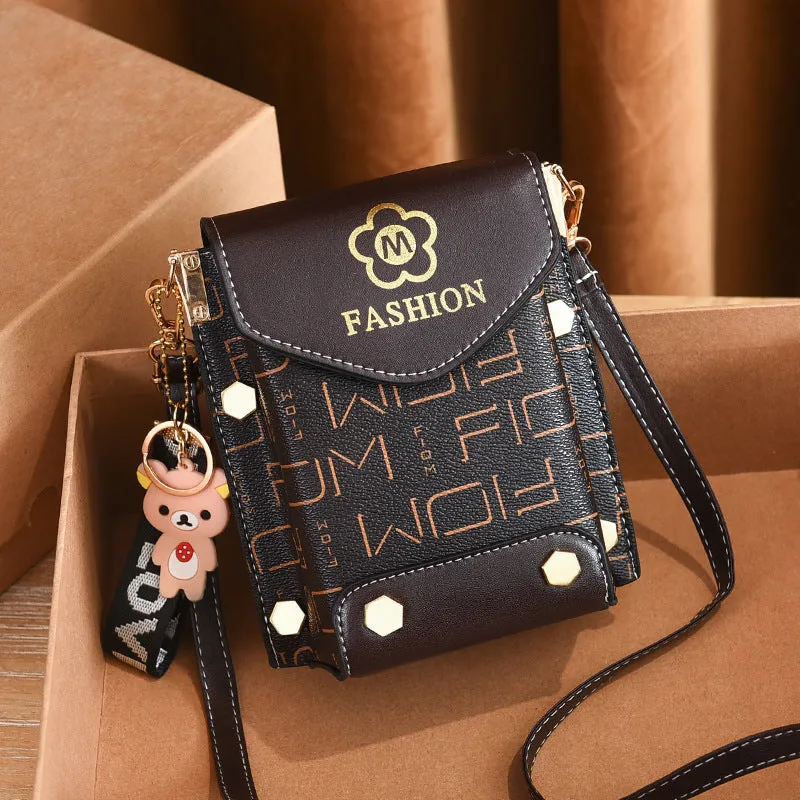 Classic Women's Fashion Mini Vertical Simple Phone Bags