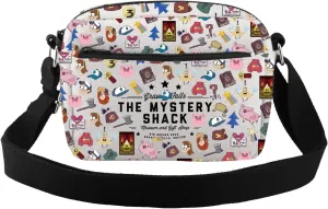 CMNIM Mystery Shack Gifts Bill C-ipher Crossbody Bag Cartoon Inspired Gifts for Cartoon Lovers Fans Family Vacation Gifts