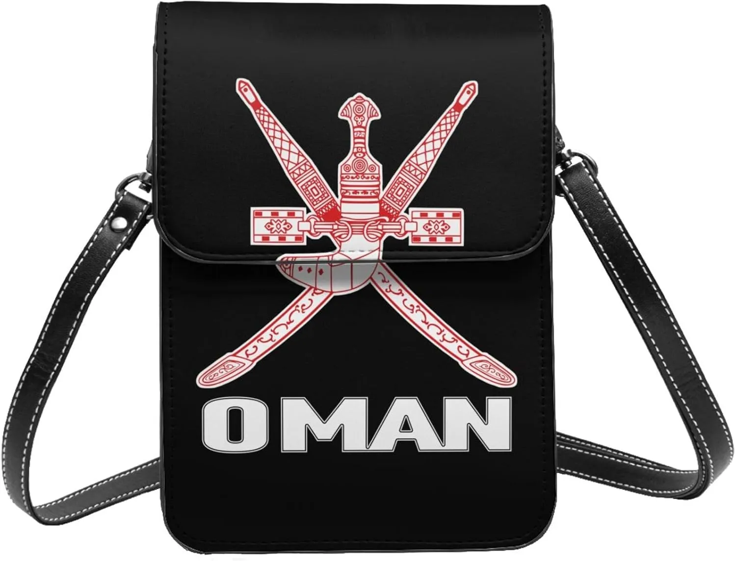 Coat of Arms of Portugal Flag Portuguese Emblem Small Crossbody Purse Cell Phone Bag for Women