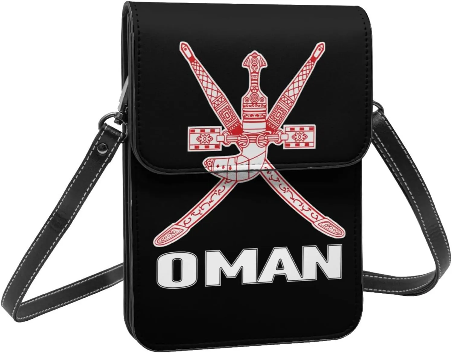 Coat of Arms of Portugal Flag Portuguese Emblem Small Crossbody Purse Cell Phone Bag for Women