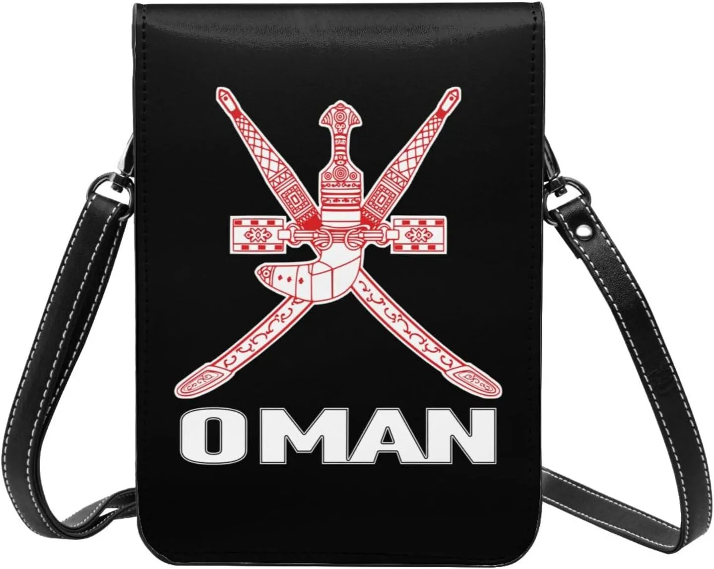 Coat of Arms of Portugal Flag Portuguese Emblem Small Crossbody Purse Cell Phone Bag for Women