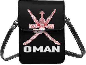 Coat of Arms of Portugal Flag Portuguese Emblem Small Crossbody Purse Cell Phone Bag for Women