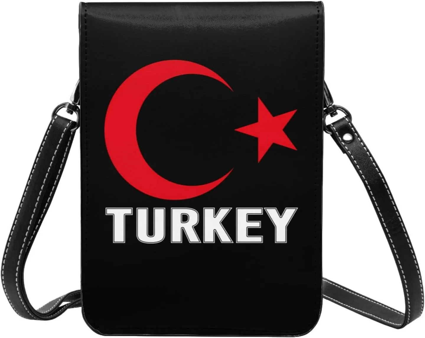 Coat of Arms of United Arab Emirates Emblem Small Crossbody Purse Cell Phone Bag for Women