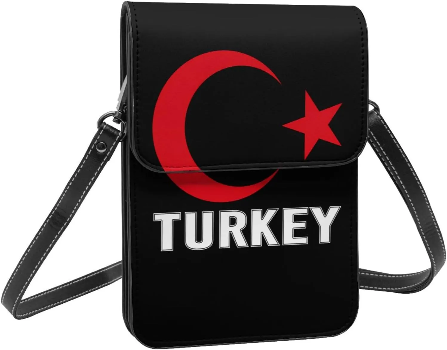 Coat of Arms of United Arab Emirates Emblem Small Crossbody Purse Cell Phone Bag for Women