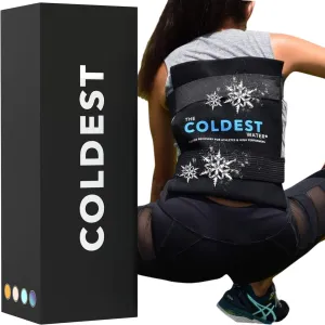 Coldest - Multipurpose Hot & Cold Therapy Ice Pack for Back Pain and Swelling Relief - Reusable & Adjustable Reusable Water Gel Pack