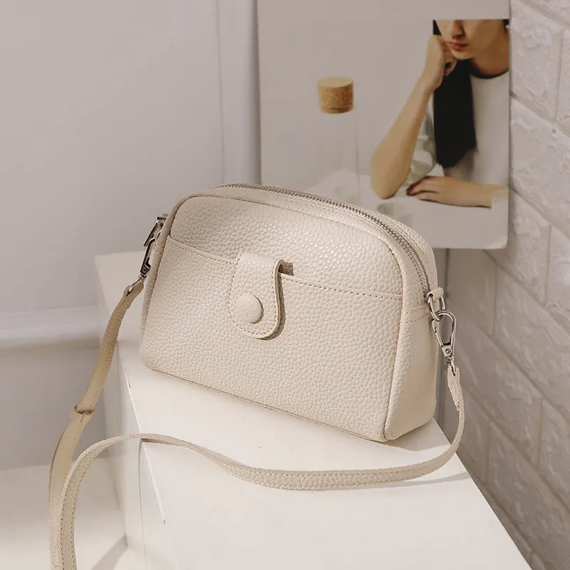Cool Elegant Women's Korean Fashion Simple Shoulder Bags