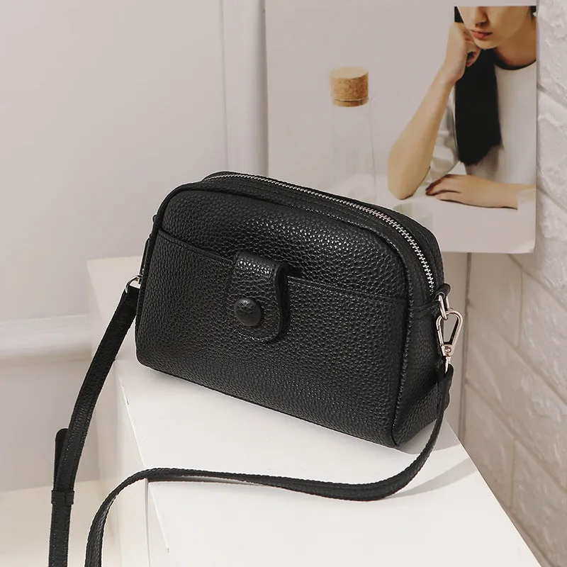 Cool Elegant Women's Korean Fashion Simple Shoulder Bags