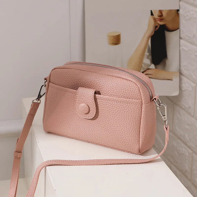Cool Elegant Women's Korean Fashion Simple Shoulder Bags