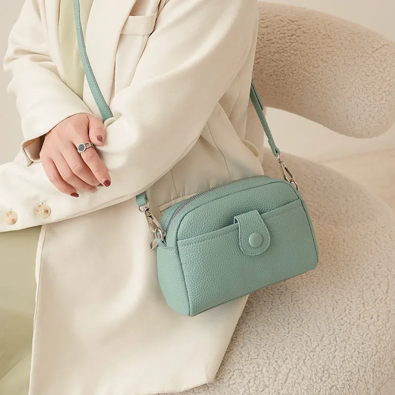 Cool Elegant Women's Korean Fashion Simple Shoulder Bags