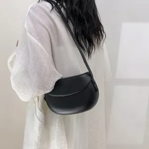 Cool Simple Retro Summer Fashion Saddle Shoulder Bags