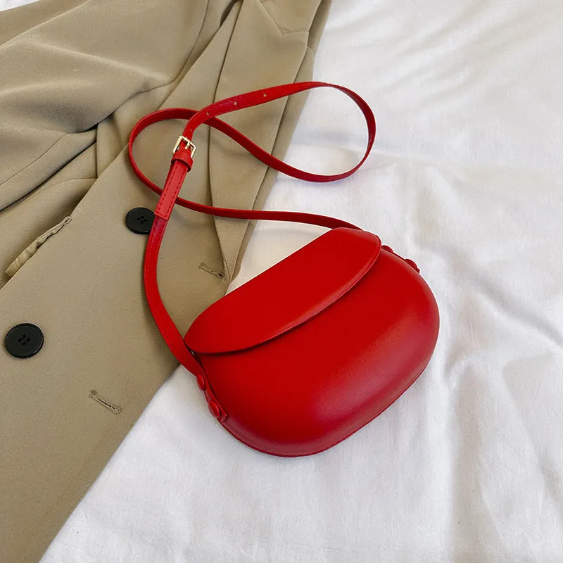 Cool Simple Retro Summer Fashion Saddle Shoulder Bags