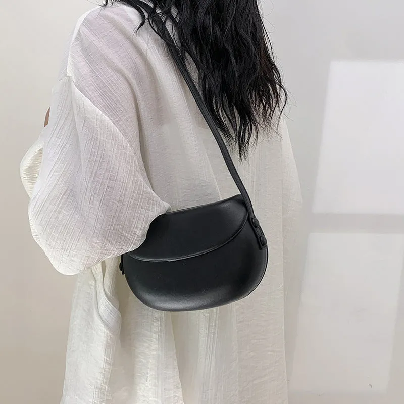 Cool Simple Retro Summer Fashion Saddle Shoulder Bags