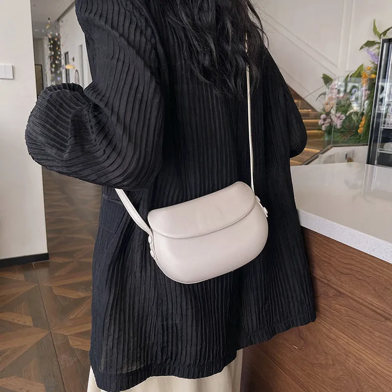 Cool Simple Retro Summer Fashion Saddle Shoulder Bags