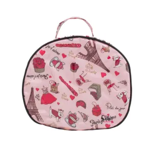 Cosmetic Bag -  Large Round - Paris J Taime Print