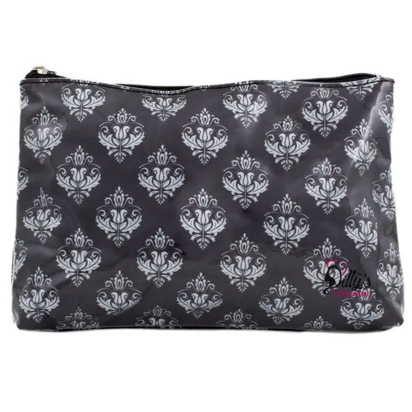 Cosmetic Bag - Medium - Damask Print