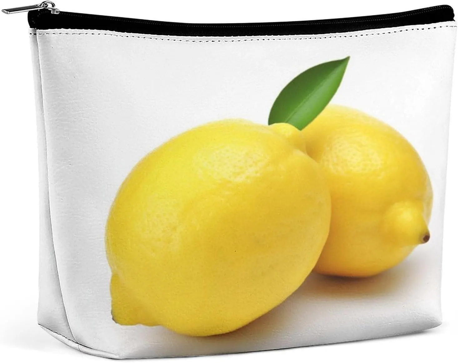 Cosmetic Bag Travel Makeup Bag Waterproof Toiletry Bag Lemon Makeup Organizer Case Portable Toiletry Pouch Large Capacity Zipper Pouch for Women Men