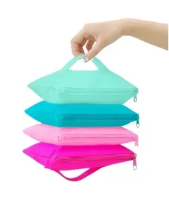 Cosmetic Travel Pouch 4-in-1 - Pink Multi
