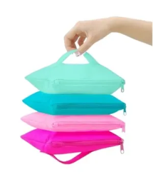 Cosmetic Travel Pouch 4-in-1 - Pink Multi