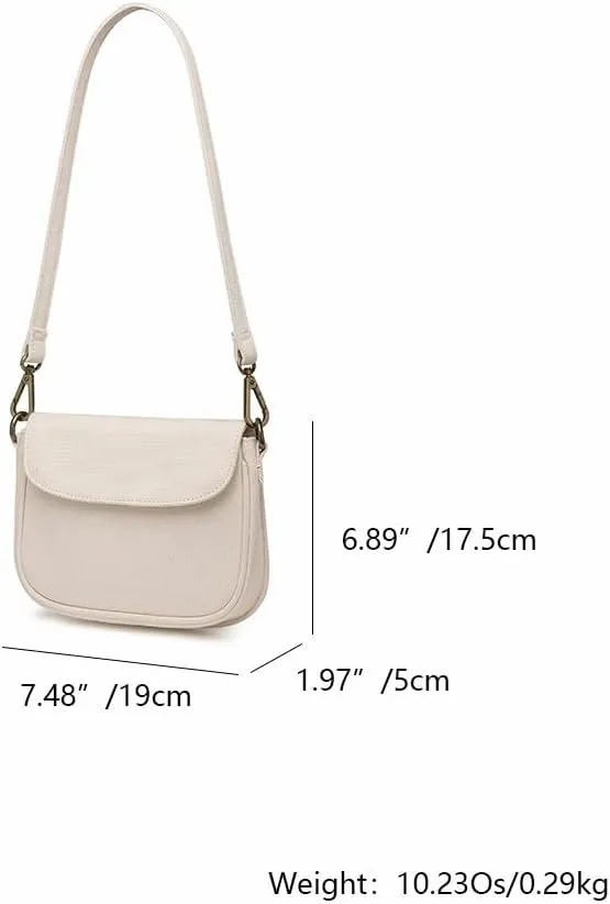 cotton canvas Magnetic buttons Crossbody bag with removable long and short shoulder strap