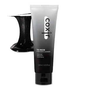 coxir TXA MUCIN PORE MASK CLEANSER l Korean Black Rice Mochi Gelato texture, Tranexamic Acid, Charcoal, lWash Off Mask, Pore Minimizing, Blackhead | All in One Deep Cleansing Mask [120ml/4.05 fl.oz]