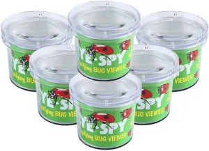 Critter Cage Magnifying Bug Reviewer Kid's Toy, Nature Exploration Toys Insect Magnifier Backyard Explorer (6 Packs)