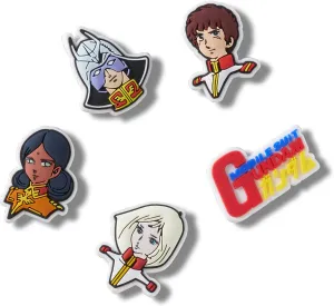 Crocs Jibbitz Shoe Charms Multi-Packs, Boys Characters Collection, Gundam, One Size