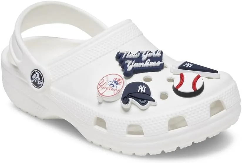 Crocs unisex-adult Jibbitz Mlb Baseball Multi Pack, Sports Shoe Charms