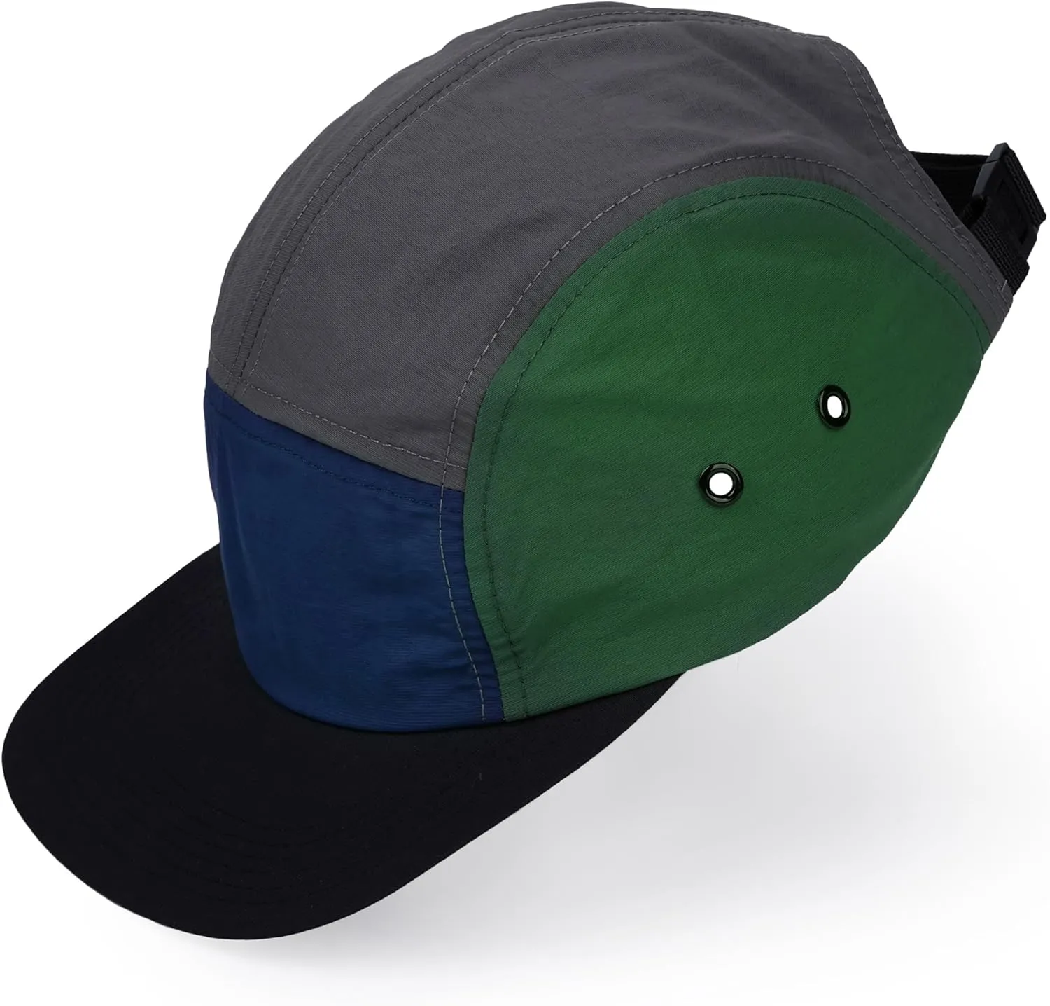 Croogo Men's 5 Panel Multi Color Baseball Cap UPF 50  Outdoor Trucker Hats Nylon Lightweight Golf Sports Cap Visor Hiphop Cap