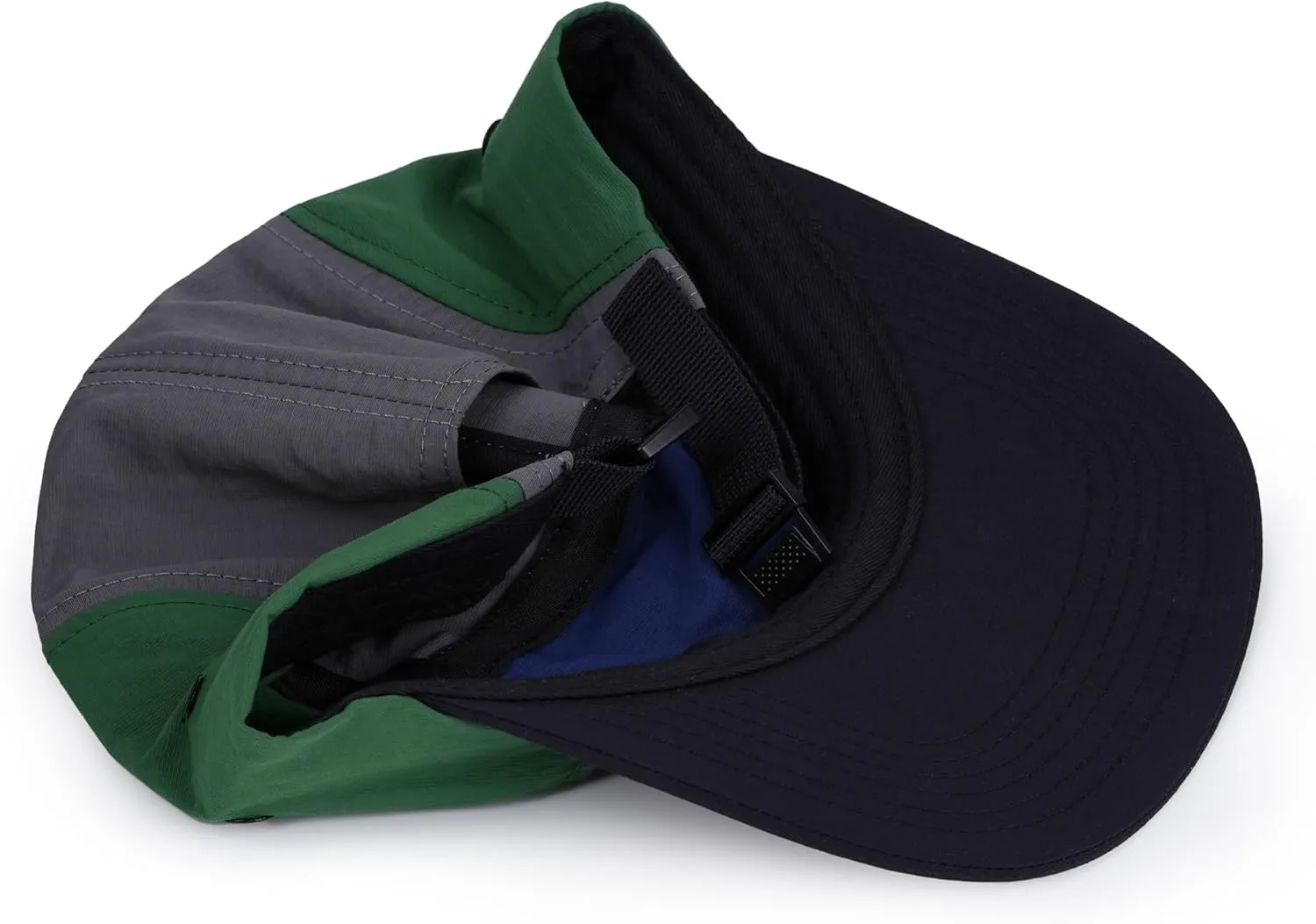 Croogo Men's 5 Panel Multi Color Baseball Cap UPF 50  Outdoor Trucker Hats Nylon Lightweight Golf Sports Cap Visor Hiphop Cap