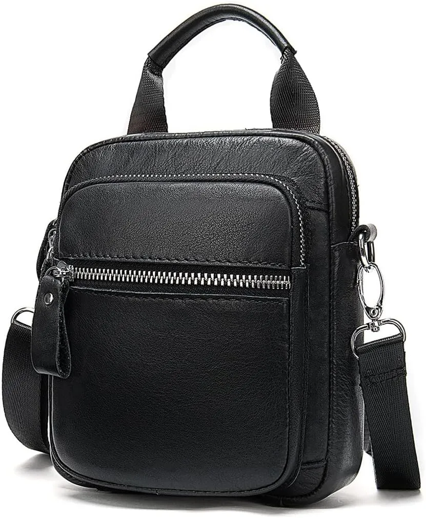 Crossbody Bag Retro Shoulder Bag Multi-functional Belt Mobile Fanny Pack(D)