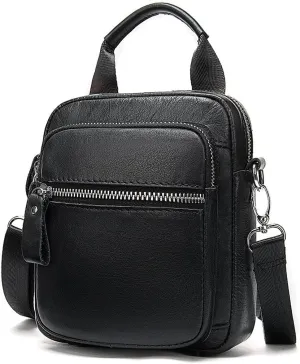 Crossbody Bag Retro Shoulder Bag Multi-functional Belt Mobile Fanny Pack(D)