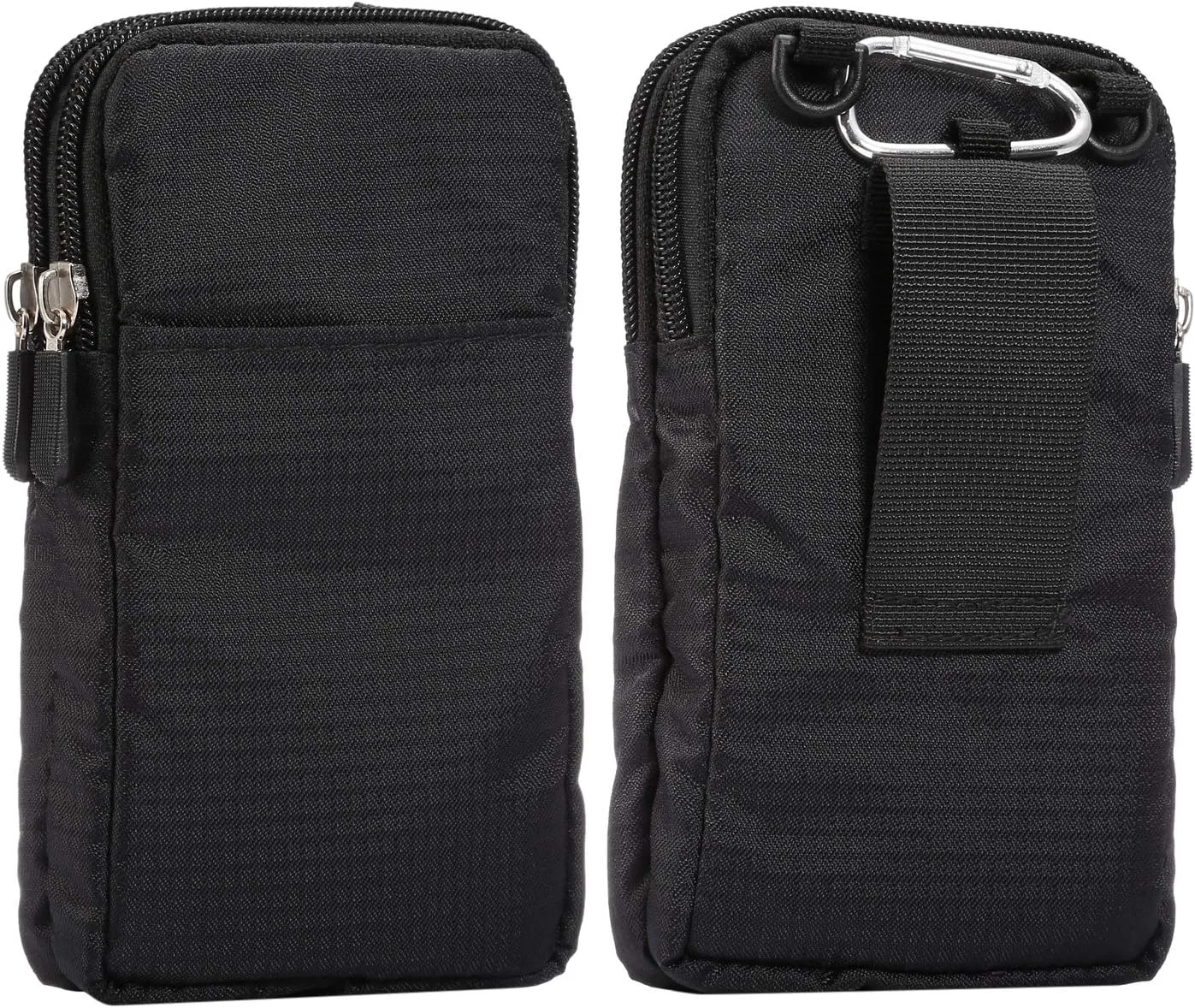 Crossbody Cell Phone Purse Small, Cell Phone Belt Clip Bag Men, Vertical Cell Phone Holster, 6.0" Outdoor Travel Waist Pouch Cellphone Shoulder Messenger Bag Zipper Wallet Phone Holder with Belt Loop