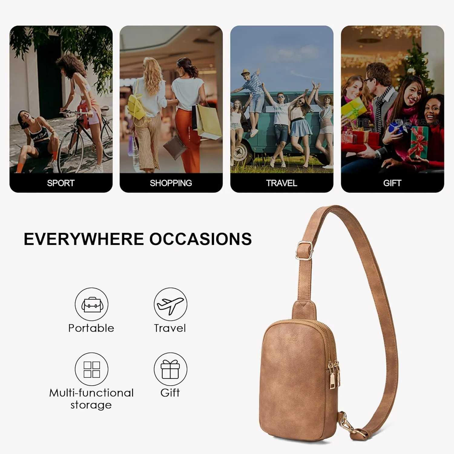 Crossbody Sling Bags & Fanny Packs - Women's Belt Bag Gifts