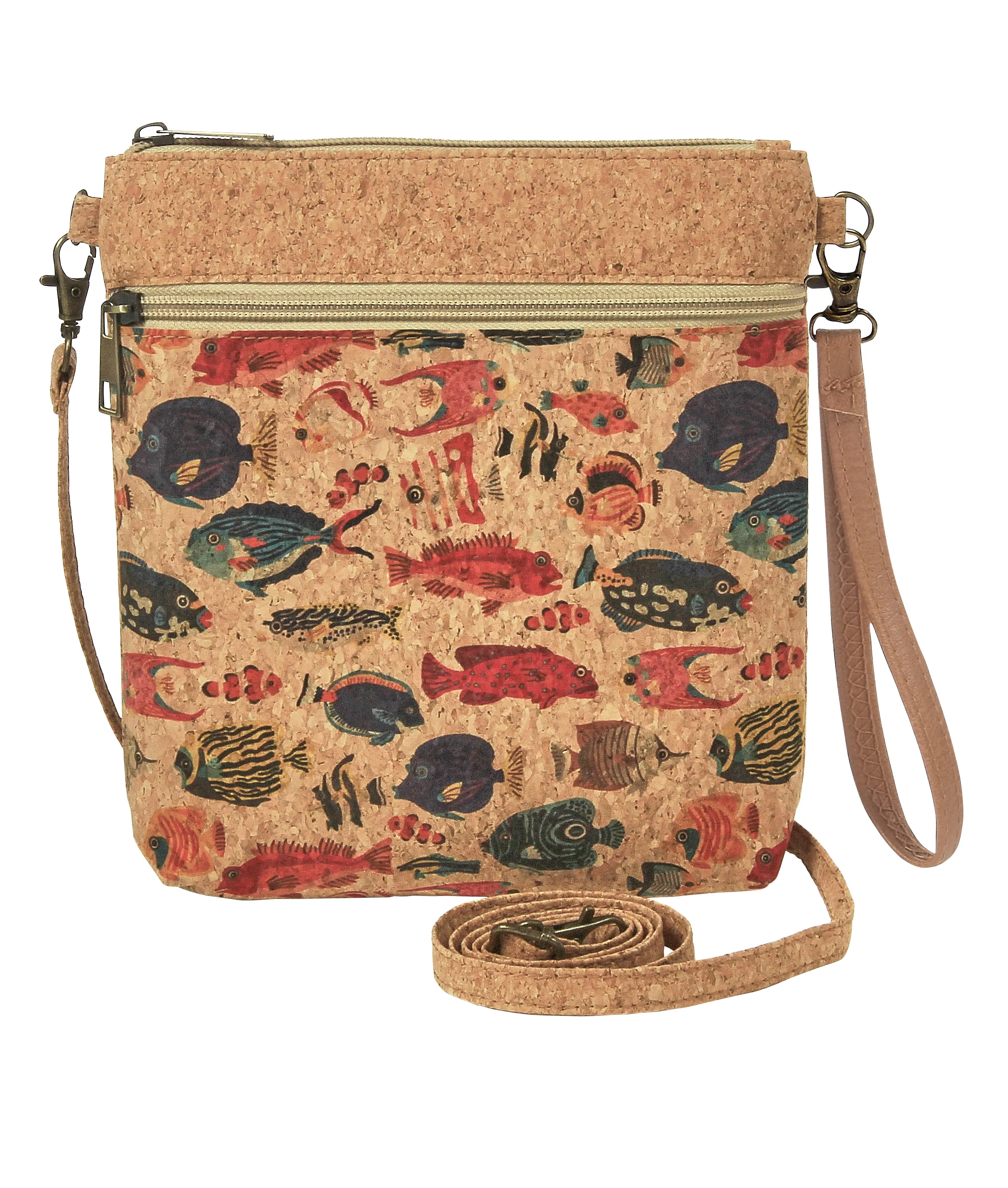 Crossbody Vertical Cork Bag Sale