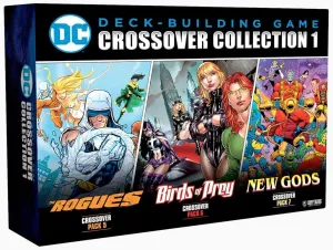 Cryptozoic Entertainment: DC Deck-Building Game: Crossover Collection 1 Expansion- Deck Building Card Game, Ages 14  Multi