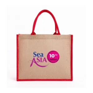 Custom Jute Bag 05 (39x31x15cm)