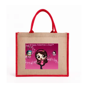 Custom Jute Bag 05 (39x31x15cm)