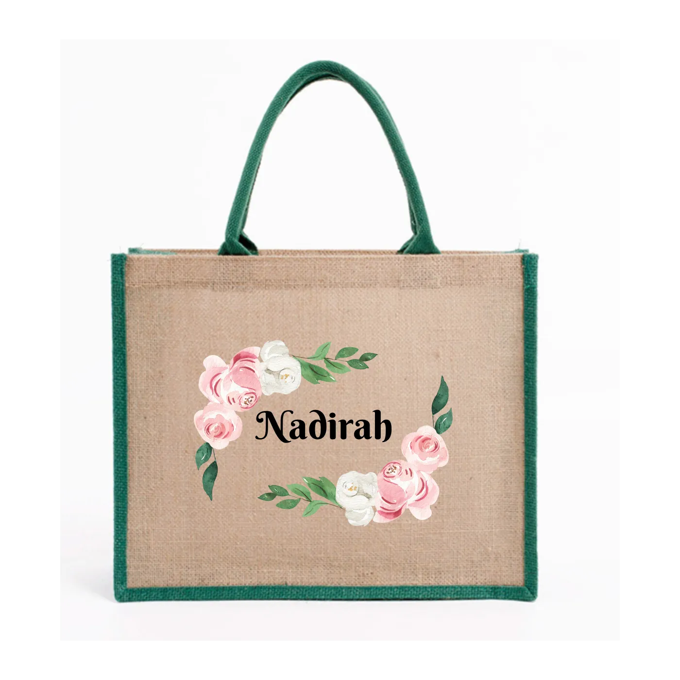 Custom Jute Bag 06 (39x31x15cm)