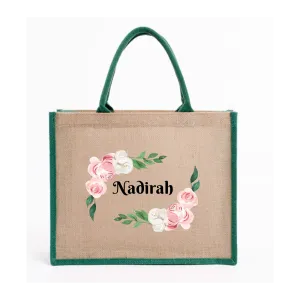 Custom Jute Bag 06 (39x31x15cm)