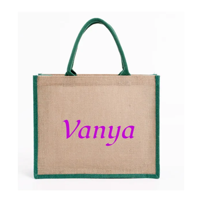 Custom Jute Bag 06 (39x31x15cm)