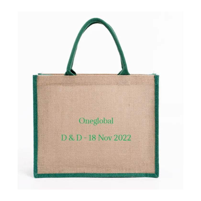 Custom Jute Bag 06 (39x31x15cm)