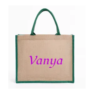 Custom Jute Bag 06 (39x31x15cm)